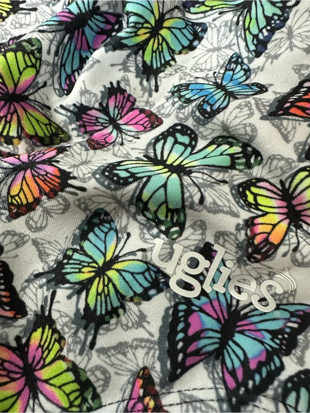 Uglies Kids Butterfly One-Piece Swim Suit - Multicolor